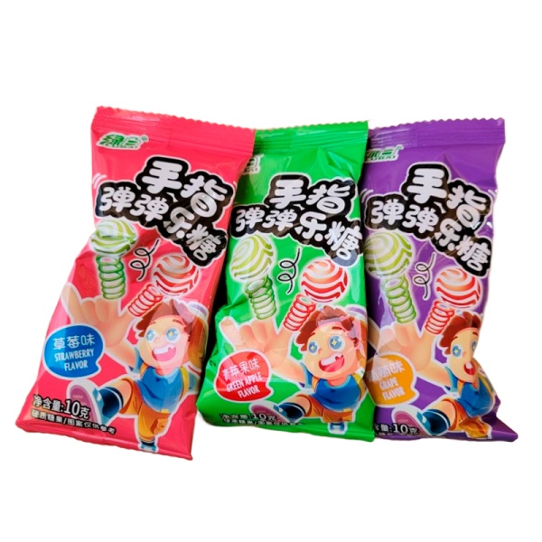 Ledentsy na spiralke Finger Ball Fruktovye 10g