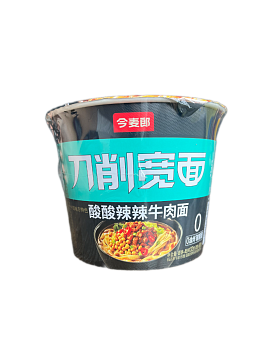 Лапша Ima Mugirou со вкусом говядины остро-кислая 80г