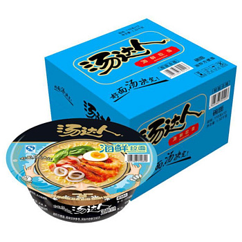 Лапша Tang Daren морской коктейль 120г 