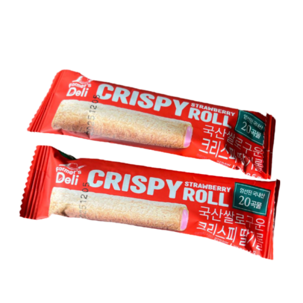 Khrustyashchaya trubochka Farmers Deli s klubnichnoy nachinkoy 8,5g