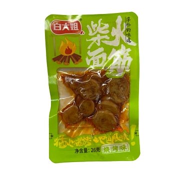 Соевое мясо Sister Bai колбаски барбекю 26г