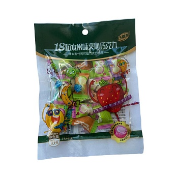 Конфеты Qiao Difu Шоколадный микс 18г