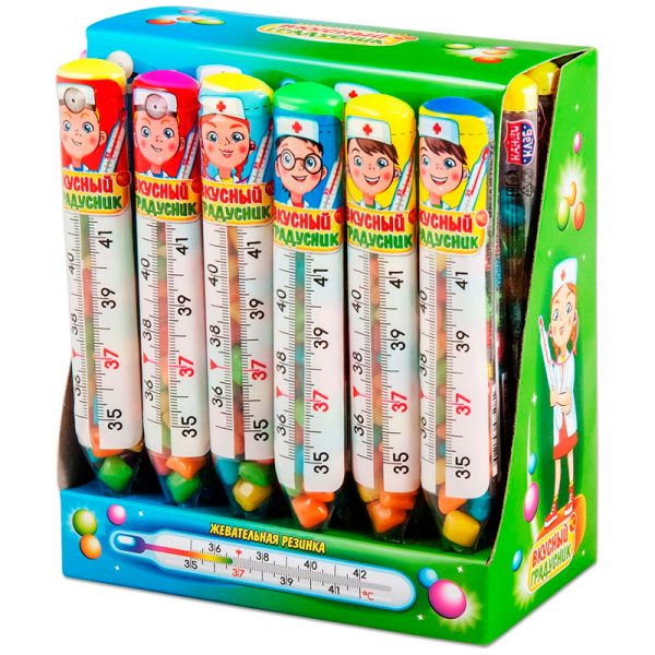 Zhevatelnaya rezinka Kandi Master gradusnik 8g