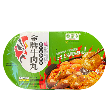 Комплексный обед Dzinpay саморазагриваюшийся с мясными тефтелями 350г