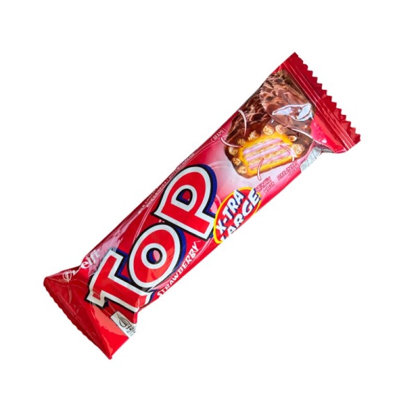 Vafli Top Wafer s vozdushnym risom so vkusom klubniki 38g