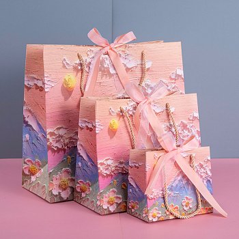 Пакет подарочный Yokee Nature 35*32см