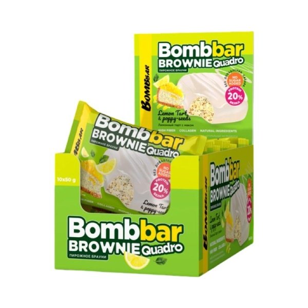 Pechene Bombbar Brauni limonnyy tart s makom 50g_2