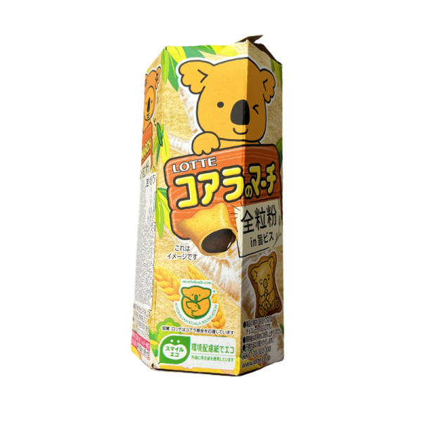 Pechene Lotte Koala Marsh tselnozernovoe s shokoladom 46g