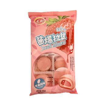 Моти Hui Ning с начинкой клубника 208г