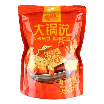 Чипсы Gouyaer рисовые с яичным вкусом 188г