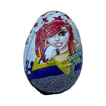 Шоколадное яйцо Choco Stars с сюрпризом 25г