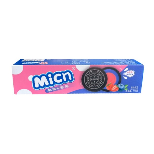 Pechene-sendvich Micn so vkusom klubniki i golubiki 116g