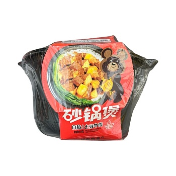 Рис Haidilao Говядина и картофель горшочек 558г