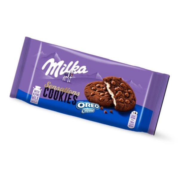 Pechene Milka Shokoladnaya Sensatsiya Oreo 156g