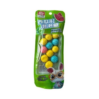 Жевательная резинка Huifengyuan Blue арбузики 38г