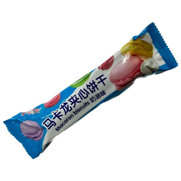 Pechene Qian Bai Tang Macaron Biskvit 55g