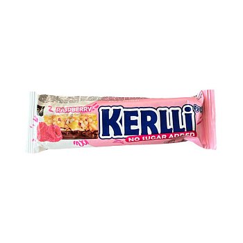 Злаковый батончик Kerlli с малиной без добавления сахара 45г