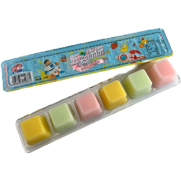 Puding Colorful Jelly Fruktovyy vkus 100g