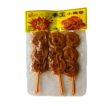 Соевое мясо Longxiang Food острые шашлычки 26г