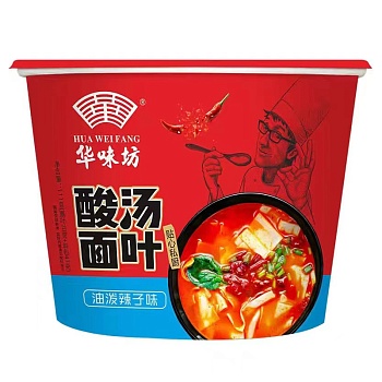 Лапша Hua Wei Fang маслянистый пряный вкус