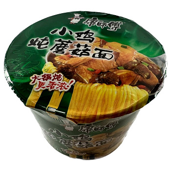 Лапша Master Kong со вкусом курицы и грибов 102г