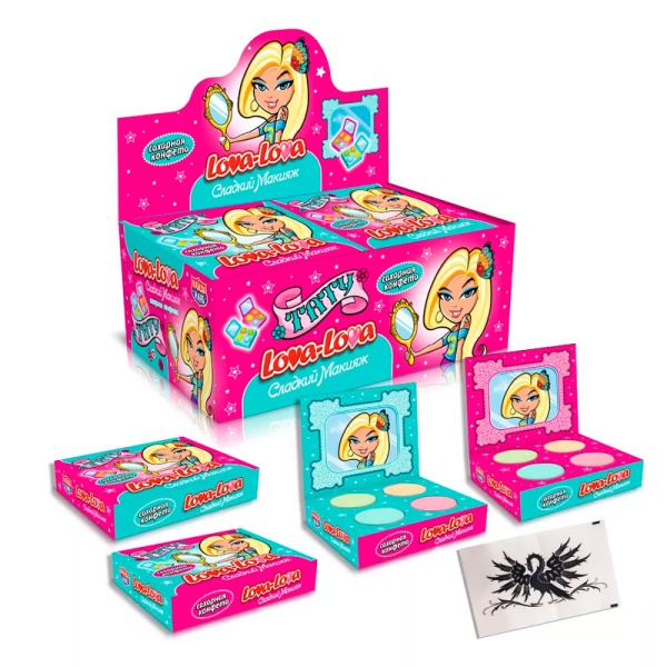 Konfeta Lova-Lova Sladkiy makiyazh 10g