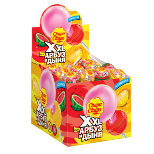 Chupa-chups XXL Arbuz i dynya 29g