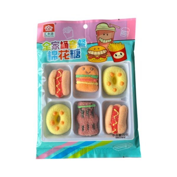 Zefir Huifengyuan fruktovyy fastfud 72g