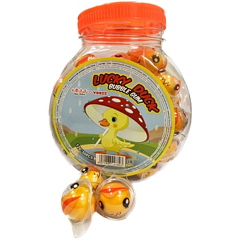 Жевательная резинка Deer DaDa с жидкой начинкой Утенок 12г