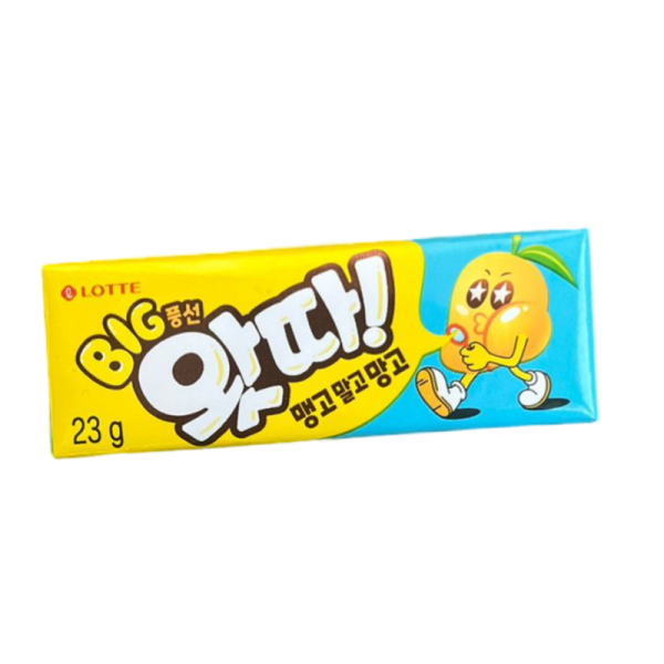 Zhevatelnaya rezinka Lotte Big Bubble Gum mango 23g_2