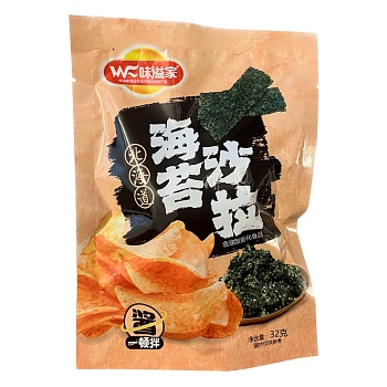 Чипсы Weiyijia водоросли нори 32г