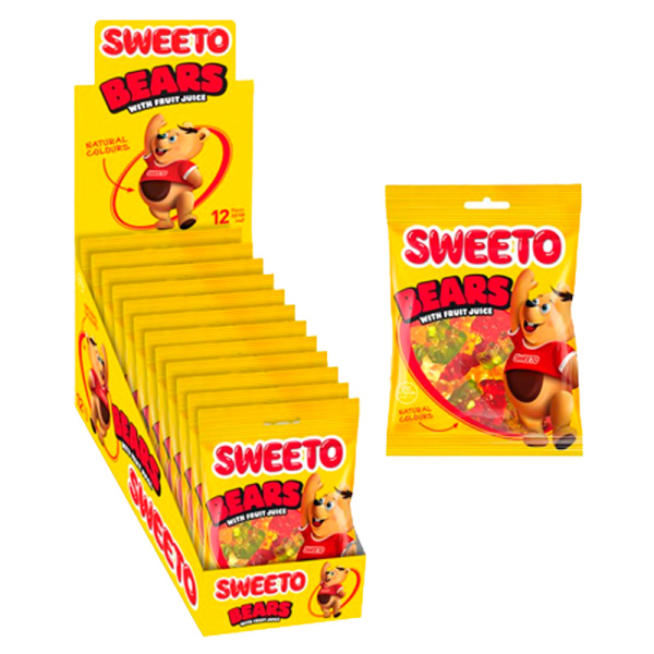 Marmelad Sweeto Bears Mishki 80g