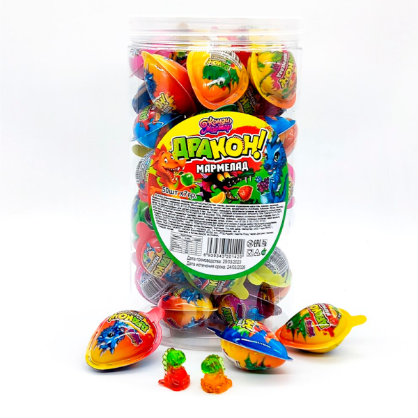 Marmelad Kandi Master drakon fruktovyy 7g