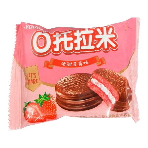 Pechene Torami Youbao s nachinkoy Klubnika 30g