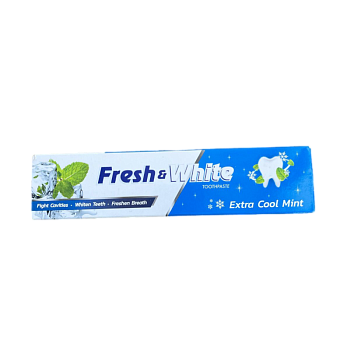 Зубная паста Fresh&White экстра прохладная мята 160г