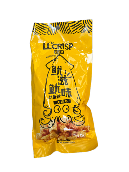 Chipsy LL Crisp so vkusom osminoga 32g