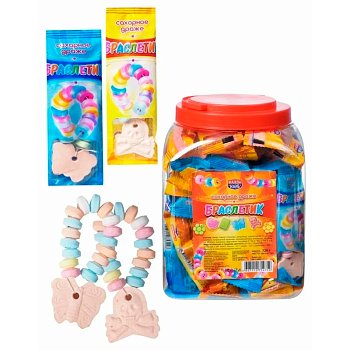 Драже Канди Мастер Сладкий браслетик 12г