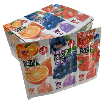 Желе мармеладное с конжаком Blike Ассорти 60г