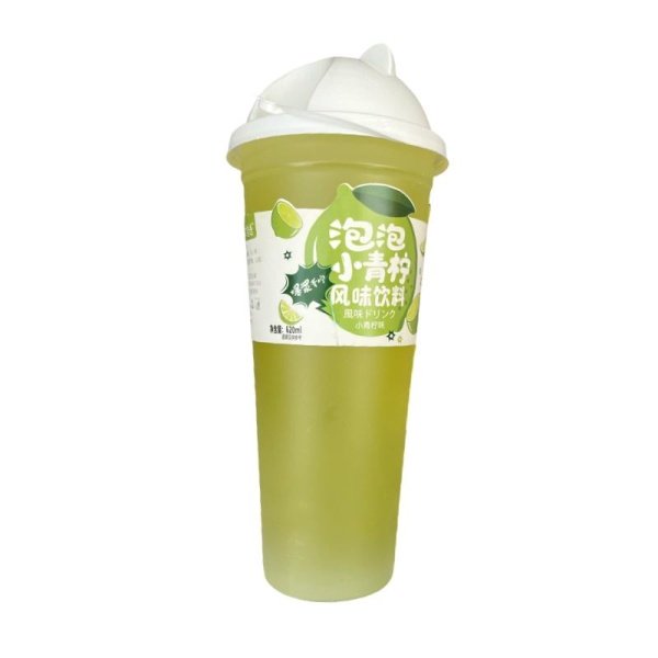 Napitok Guotingxingyu Bubble Tea s zheleynymi sharikami so vkusom layma 620ml