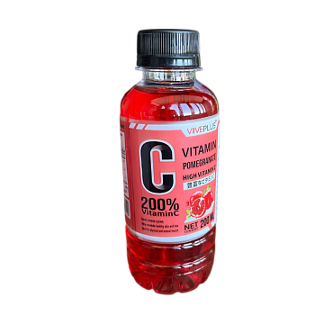 Напиток VivePlus гранатовый с витамином С 200мл