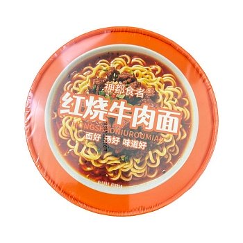 Лапша LeiQia со вкусом тушеной говядины 120г