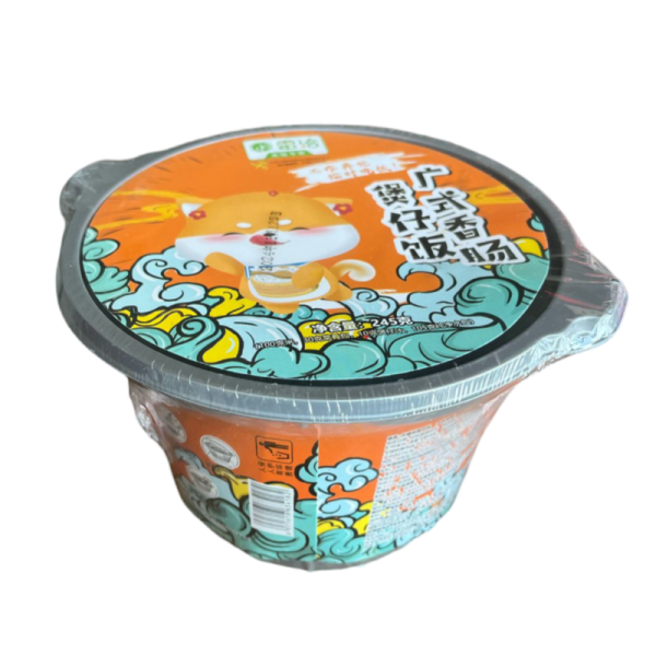 Ris LeQia v gorshochke so vkusom kontonskoy kolbaski 245g