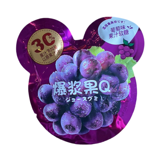 Marmelad PopBerry chernyy vinograd 22g