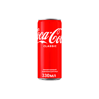 Напиток Coca-Cola original 0,33л