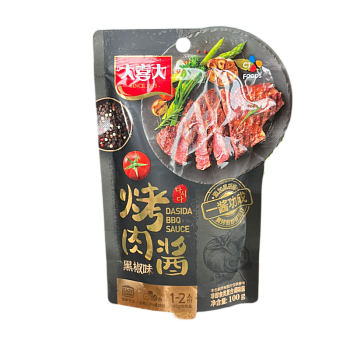 Приправа-соус Okidai "Стейк с черным перцем" 110г