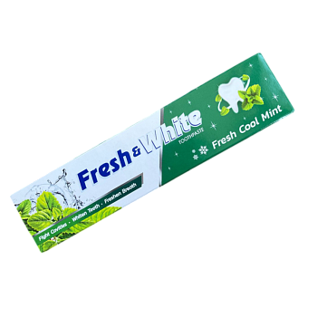 Зубная паста Fresh&White освяжающая прохладная мята 160г