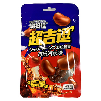 Драже Бобы Happy&Good Кола 33г