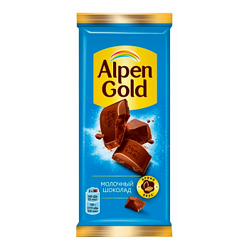 Шоколад Alpen Gold молочный шоколад 80г