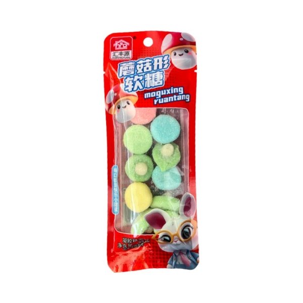 Marmeladnye konfety Huifengyuan Blue gribochki 38g