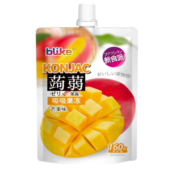 Zhele pitevoe s konzhakom Blike Mango 160g